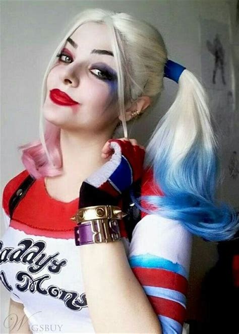 harley quinn hair colors|The Harley Quin Hair Transformation